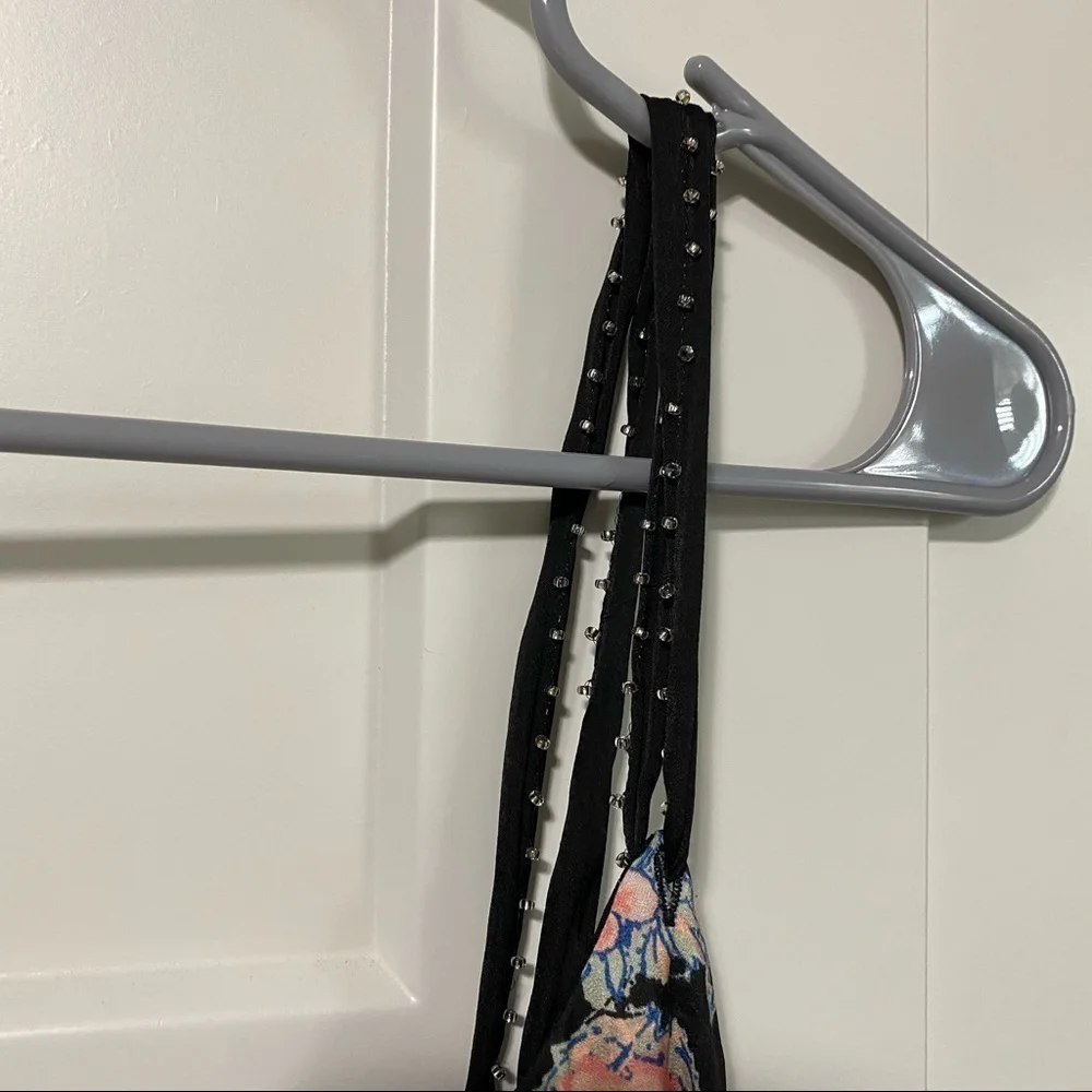 Free People Intimately Move Lightly black floral cami - Picture 6 of 8